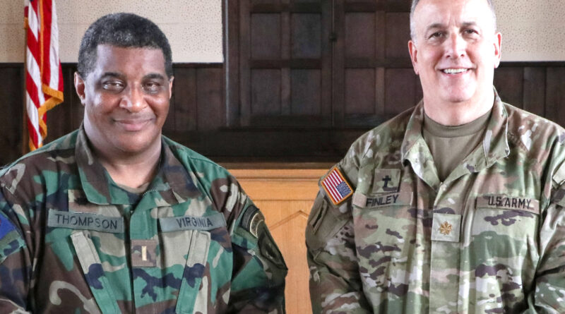 Virginia Defense Force chaplains support Bulla Chapel at Fort Barfoot